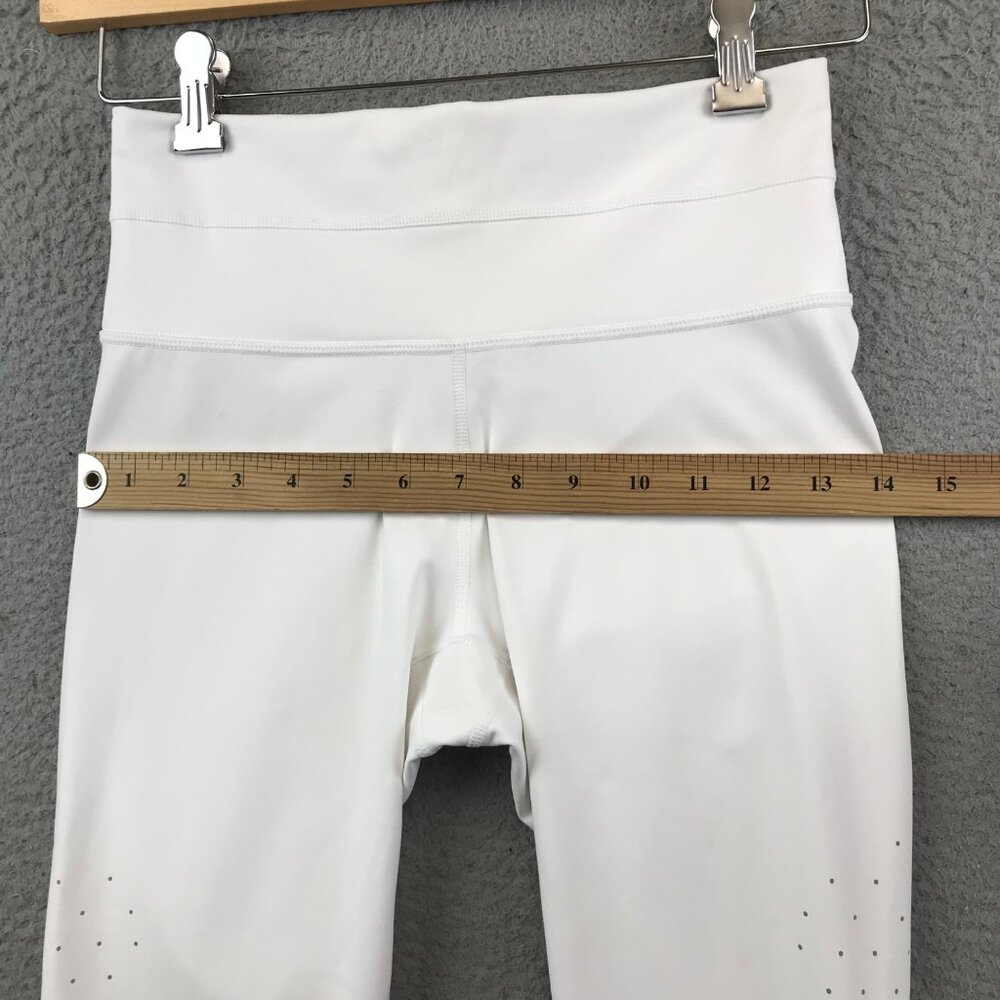 White Athleta 3/4 Length Leggings Womens S - Picture 5 of 11